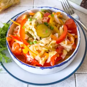 Салат Кубанский на зиму
