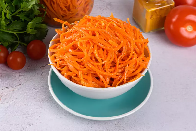 Морковь по-корейски на зиму