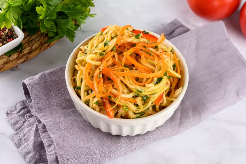 Кабачки по-корейски на зиму