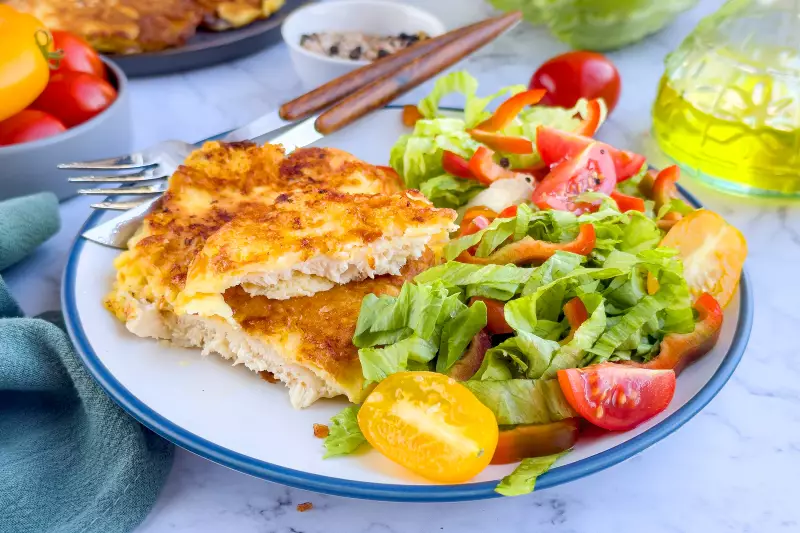 Куриные отбивные с сыром