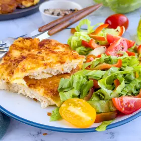Куриные отбивные с сыром