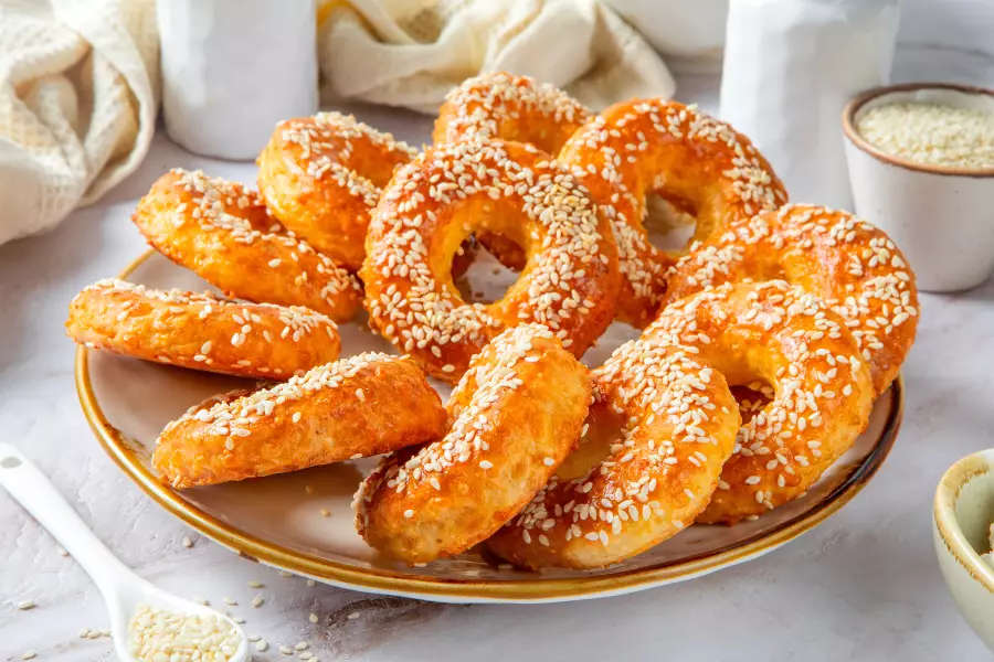 Сырные колечки