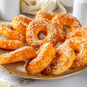 Сырные колечки