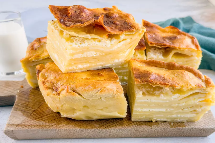 Ачма с сыром в духовке