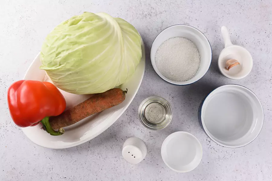 Ингредиенты для рецепта капуста провансаль быстрого приготовления