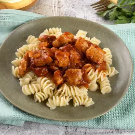 Поджарка из свинины на сковороде