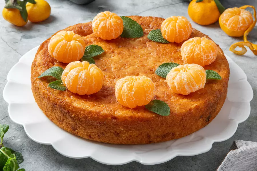 Манник с тыквой на кефире