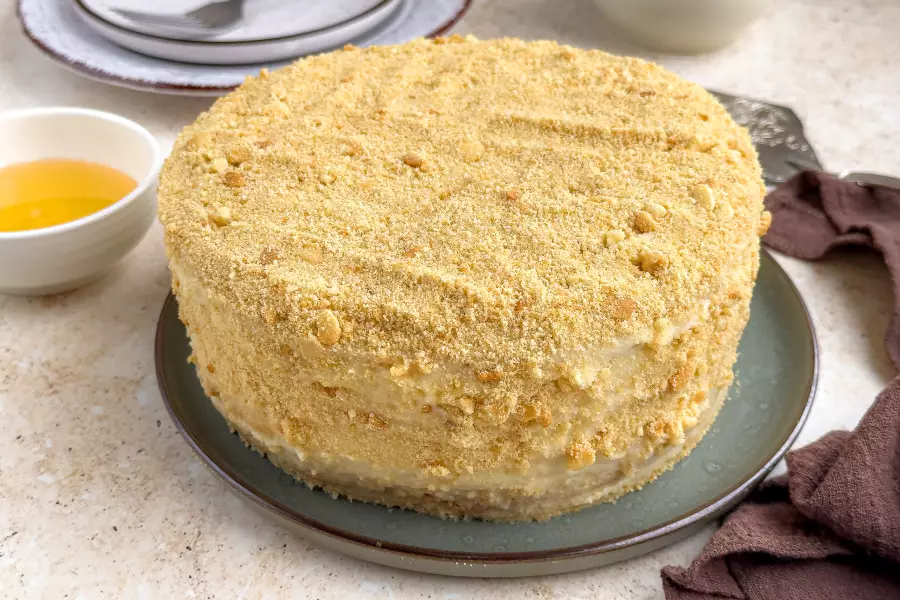 Торт Рыжик классический