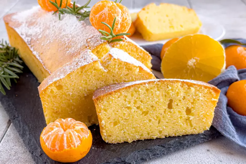 Апельсиновый кекс в духовке