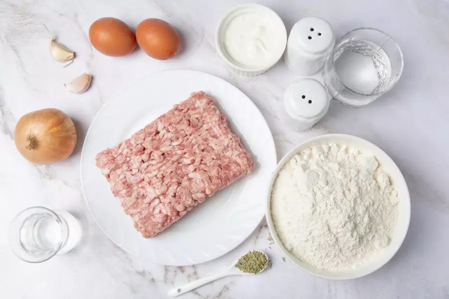 Ингредиенты для рецепта домашние посикунчики