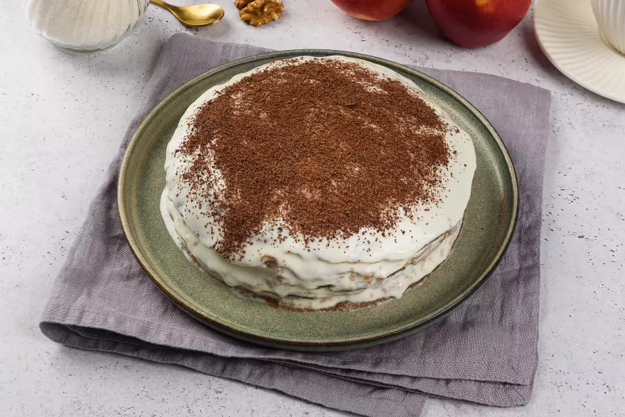 Домашний торт на сковороде