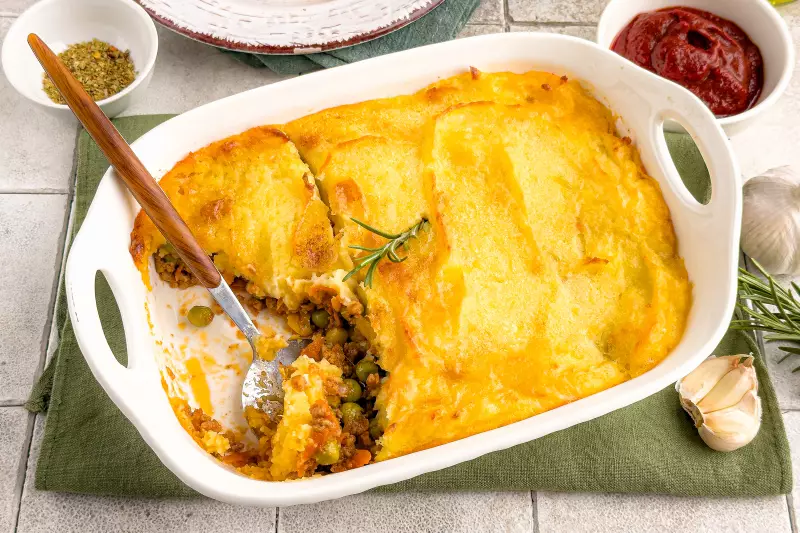 Картофельная запеканка с мясом