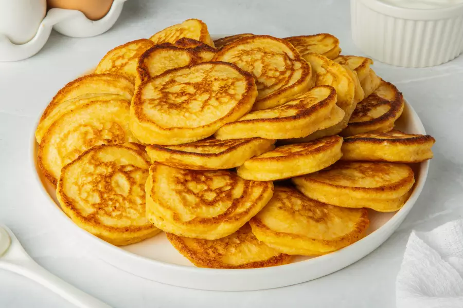 Оладьи с тыквой