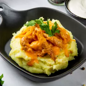 Бефстроганов из свинины