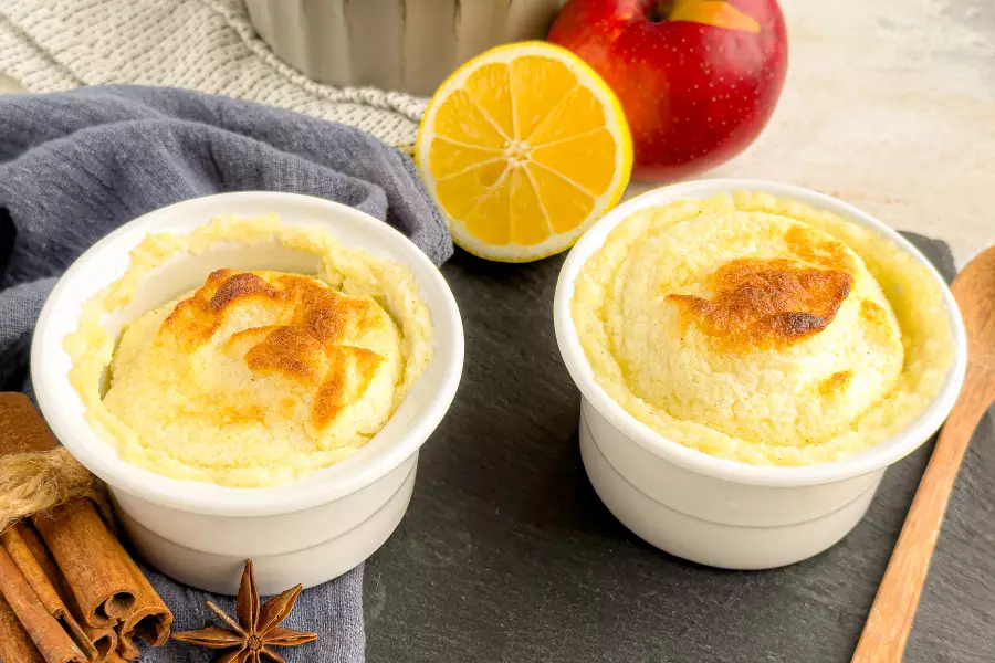 Яблочное суфле