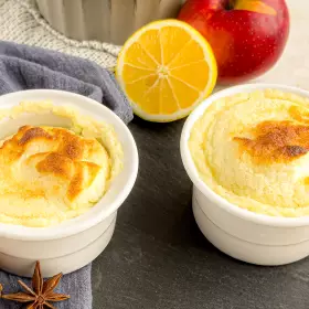 Яблочное суфле