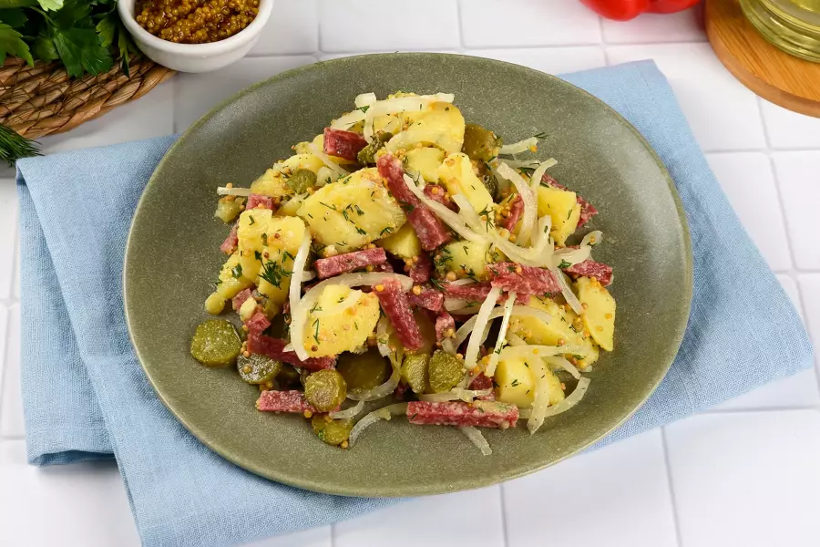 Немецкий картофельный салат
