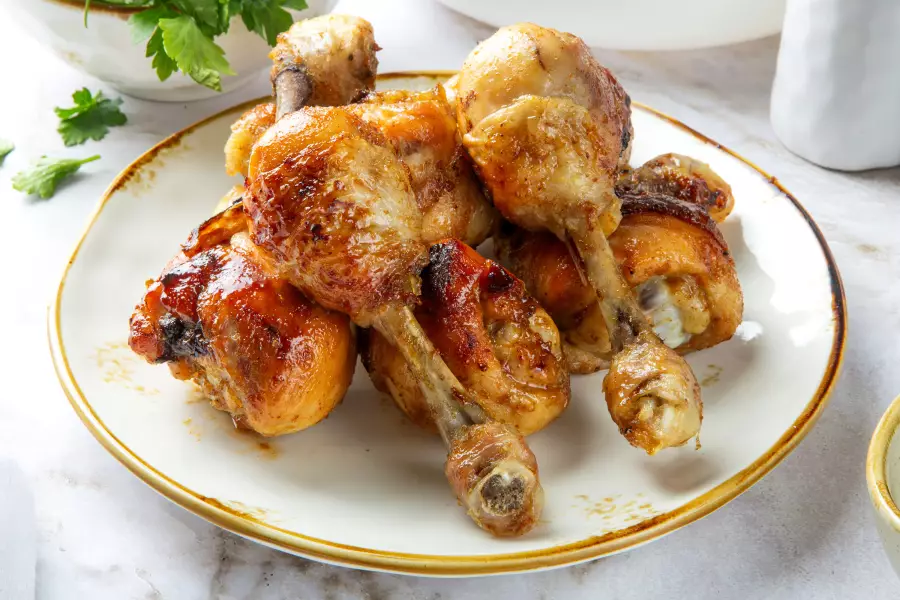 Готовое блюдо куриные чупа-чупсы