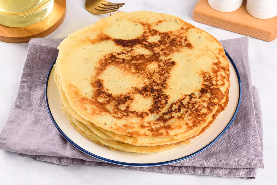 Готовое блюдо картофельные блины