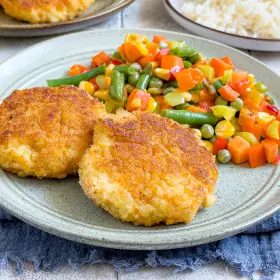 Котлеты из кальмара