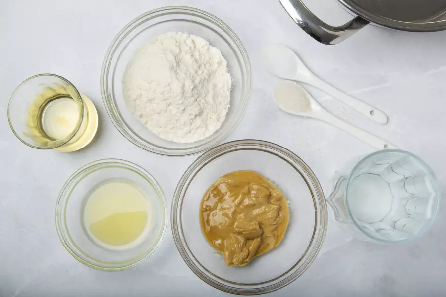 Ингредиенты для рецепта постный майонез