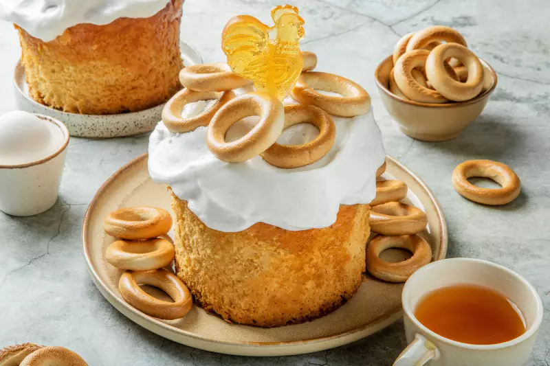 Кулич на сливках