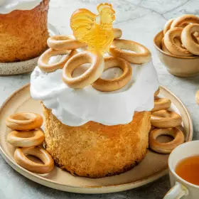 Кулич на сливках