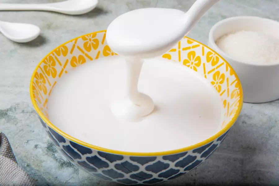 Готовое блюдо глазурь для кулича на желатине