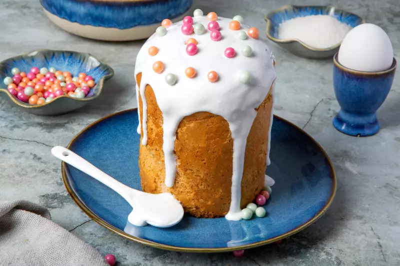 Глазурь для кулича на желатине