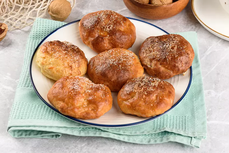 Творожные булочки в духовке