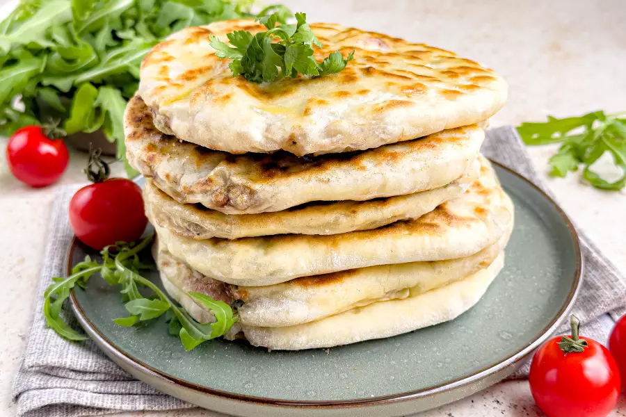 Хычины с мясом
