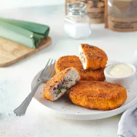 Куриные котлеты с начинкой